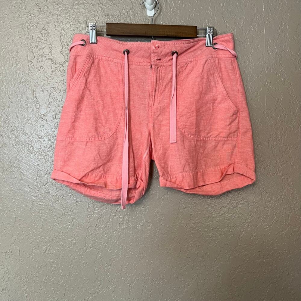 Freedom Trail Kyodan linen shorts salmon pink medium